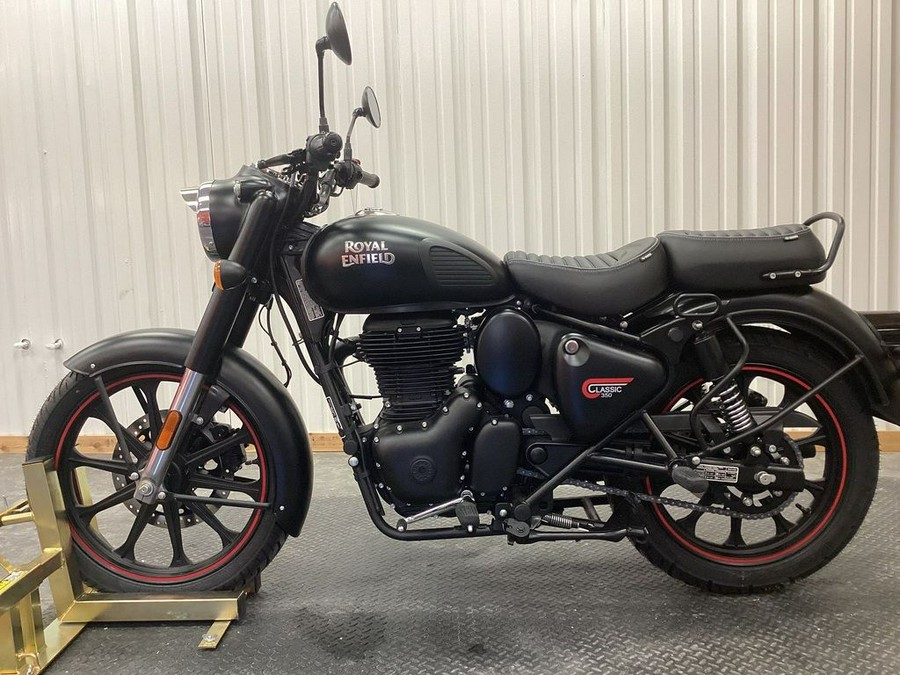 2023 Royal Enfield Classic 350 Dark Stealth Black