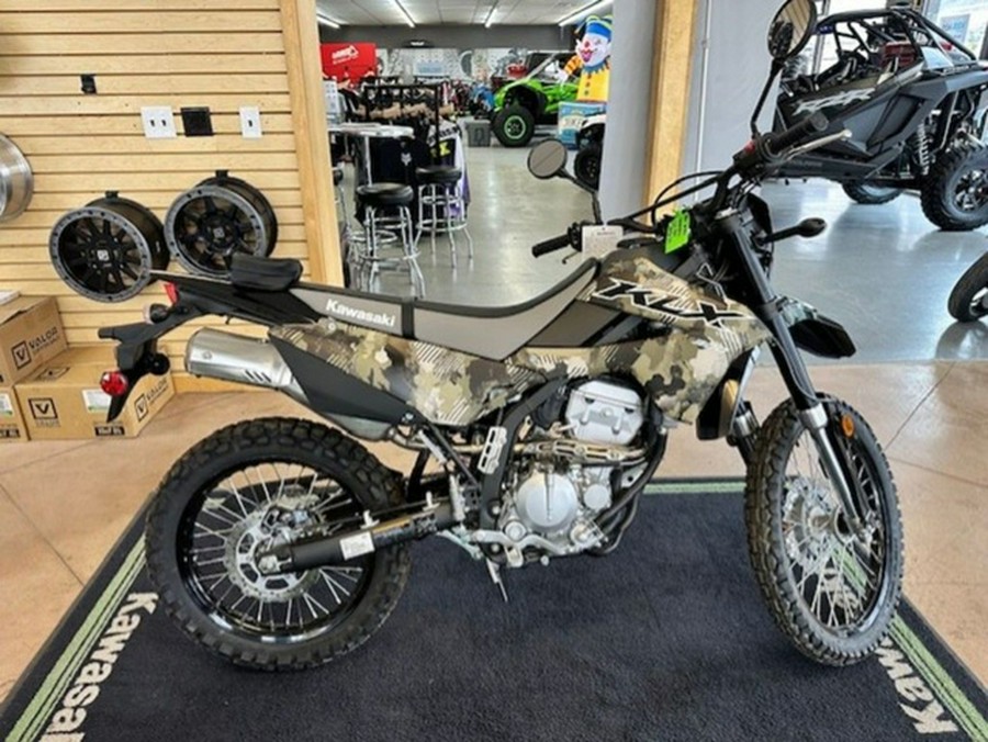 2026 Kawasaki KLX300 Cypher Camo Beige 300