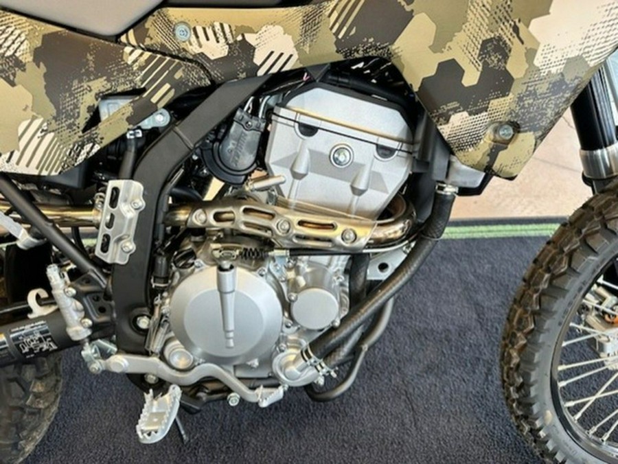 2026 Kawasaki KLX300 Cypher Camo Beige 300