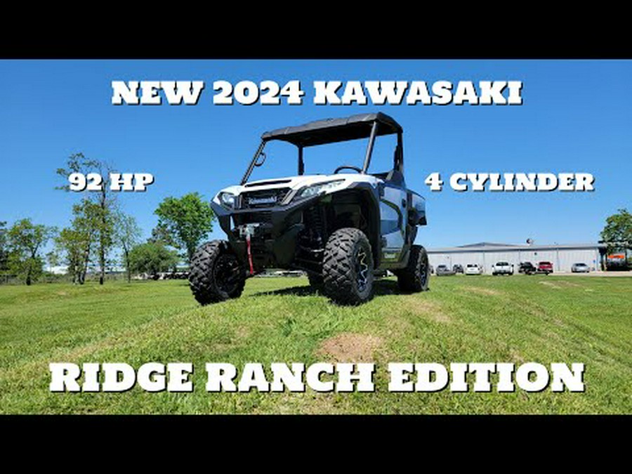 2024 Kawasaki RIDGE Ranch Edition