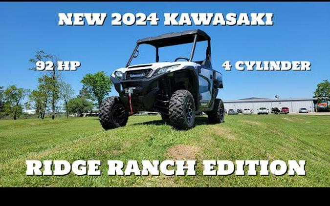 2024 Kawasaki RIDGE Ranch Edition