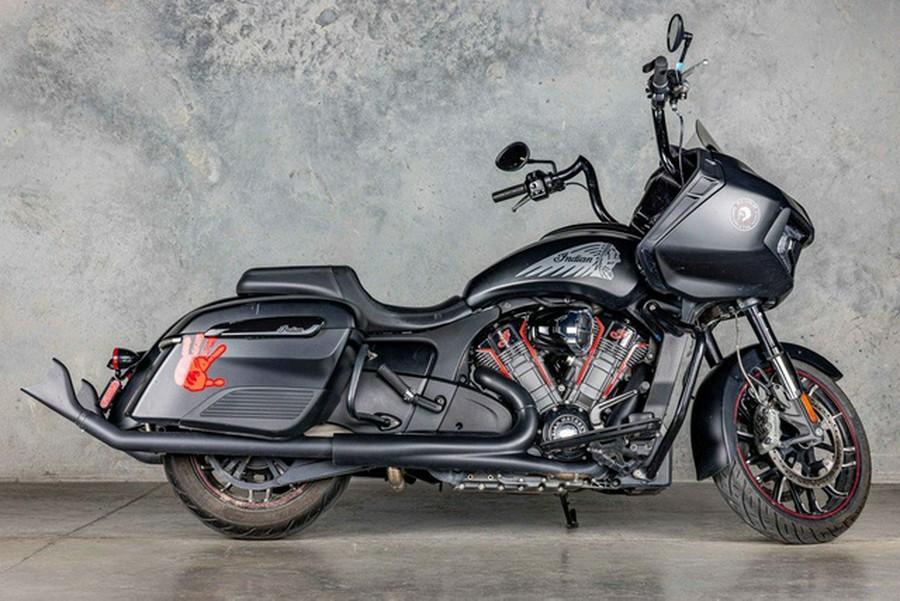 2021 Indian Challenger Dark Horse Thunder Black Smoke