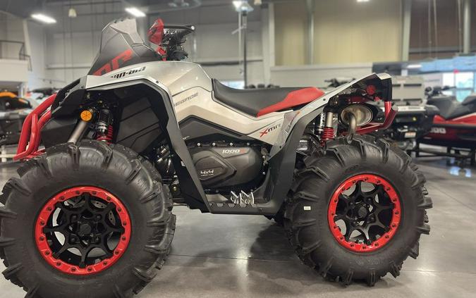 2024 Can-Am® Renegade X mr 1000 R Hyper Silver & Legion Red