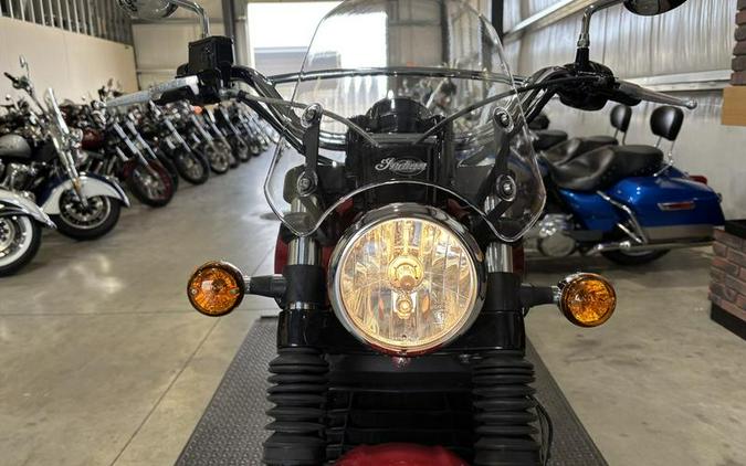 2020 Indian Motorcycle® Scout® 100th Anniversary Indian Red with Gold trim