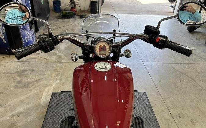2020 Indian Motorcycle® Scout® 100th Anniversary Indian Red with Gold trim
