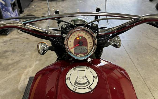 2020 Indian Motorcycle® Scout® 100th Anniversary Indian Red with Gold trim
