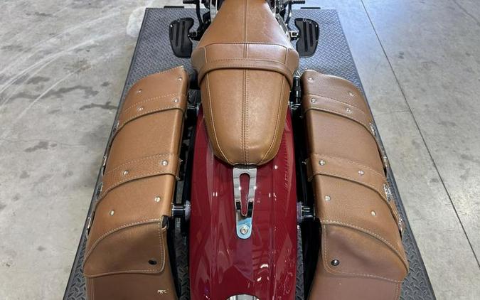 2020 Indian Motorcycle® Scout® 100th Anniversary Indian Red with Gold trim
