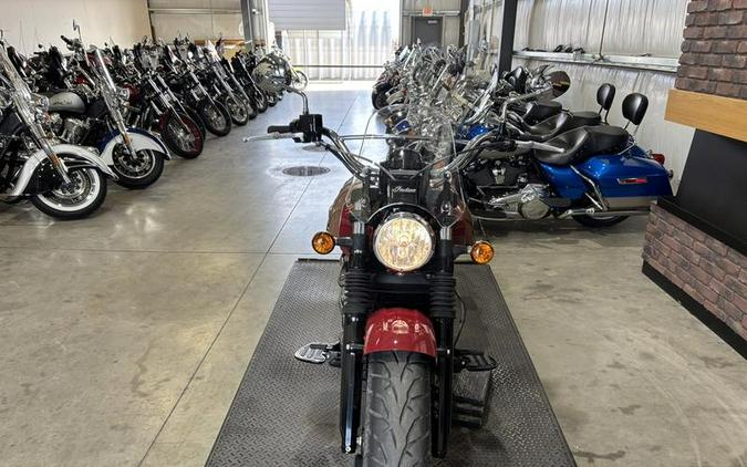 2020 Indian Motorcycle® Scout® 100th Anniversary Indian Red with Gold trim