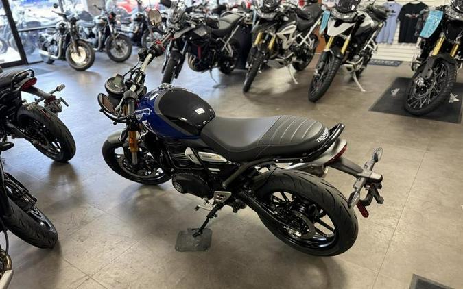 2024 Triumph Speed 400 Caspian Blue / Storm Grey