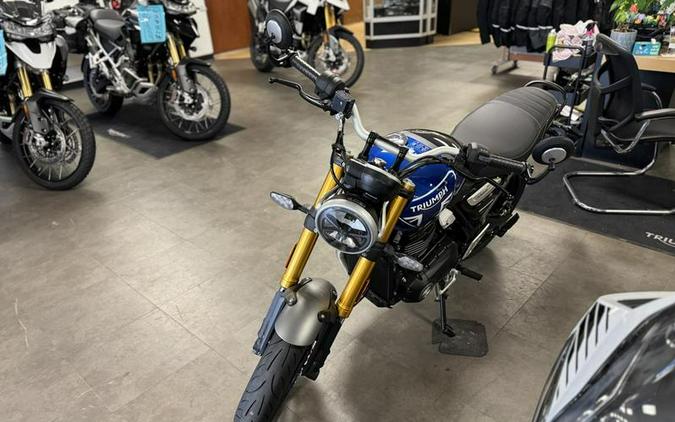 2024 Triumph Speed 400 Caspian Blue / Storm Grey