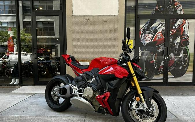2025 Ducati Streetfighter V4 S Ducati Red