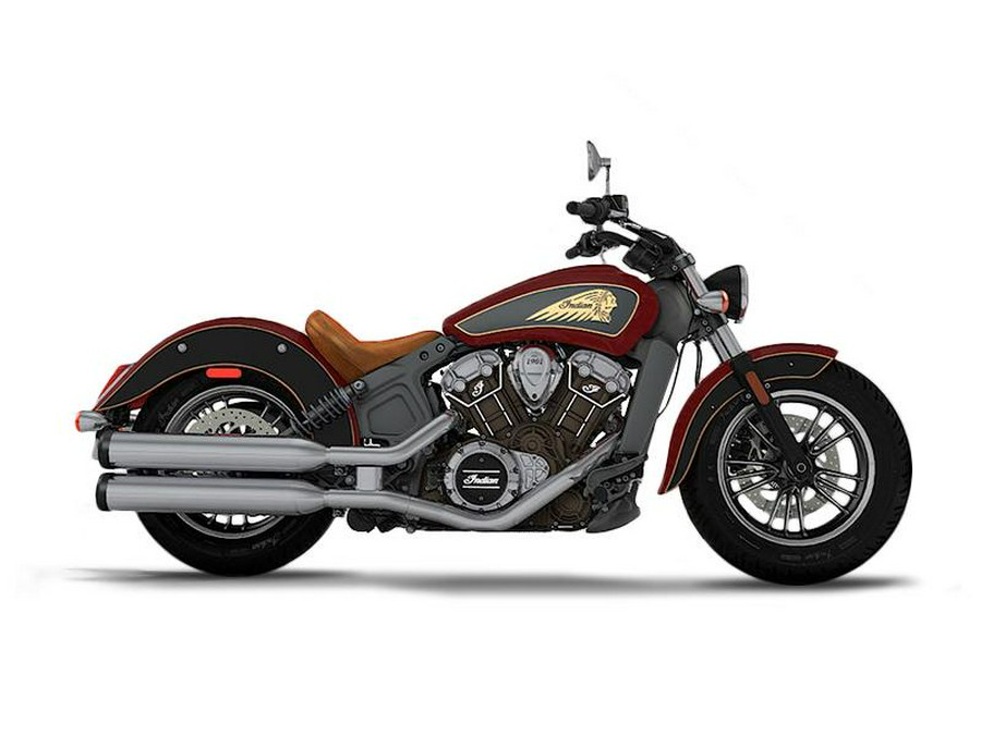 2017 Indian Motorcycle® Scout® ABS Indian Motorcycle® Red Over Thunder Black