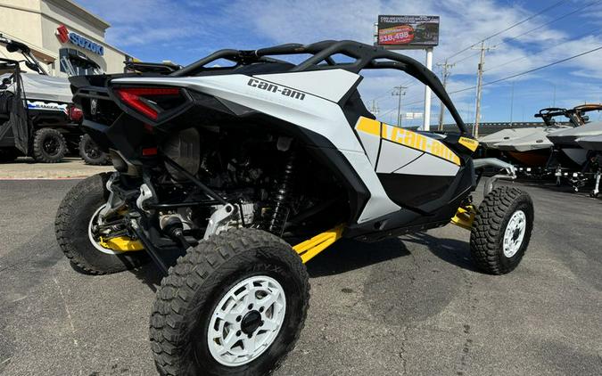 New 2024 CAN-AM MAVERICK R 99T DCT CATALYST GRAY AND NEO YELLOW