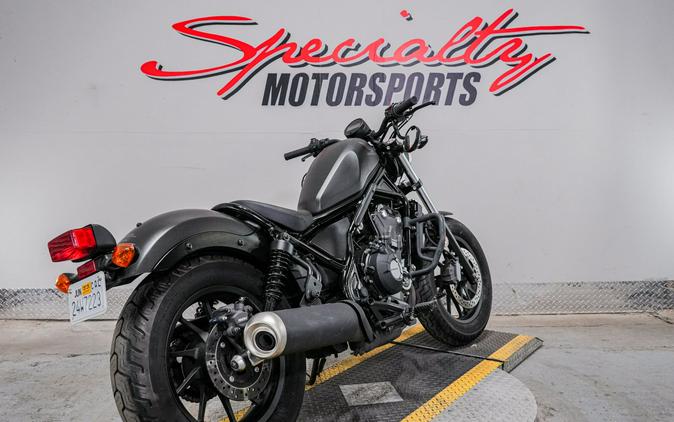 2019 Honda Rebel 500