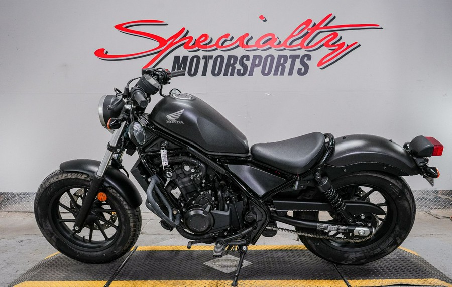 2019 Honda Rebel 500