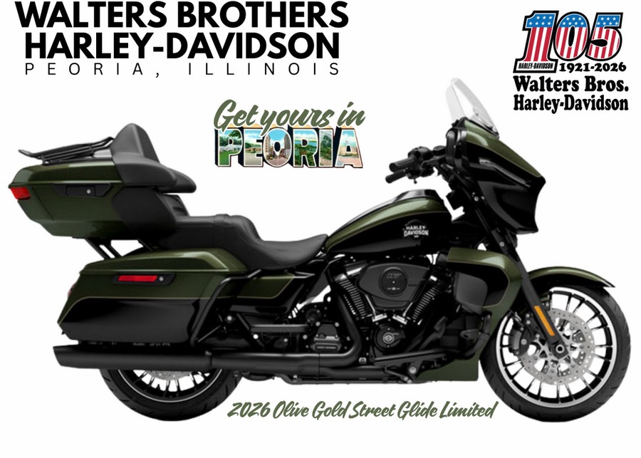 FLHXL 2026 Street Glide Limited