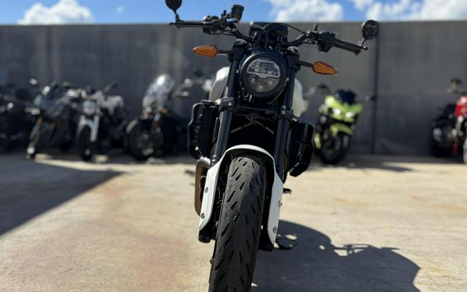 2022 Indian Motorcycle FTR 1200 S WHITE SMOKE 49ST