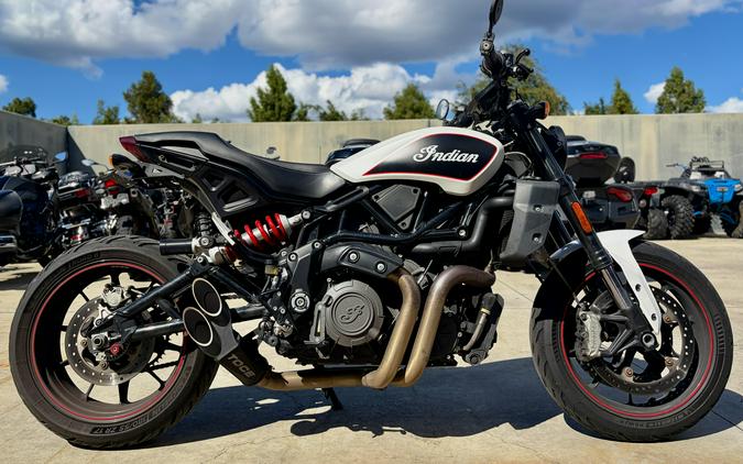 2022 Indian Motorcycle FTR 1200 S WHITE SMOKE 49ST