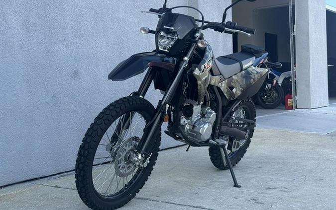 2026 Kawasaki KLX300 Cypher Camo Beige