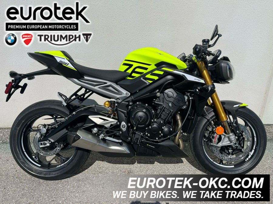 2024 Triumph Street Triple 765 Moto2 Edition Racing Yellow