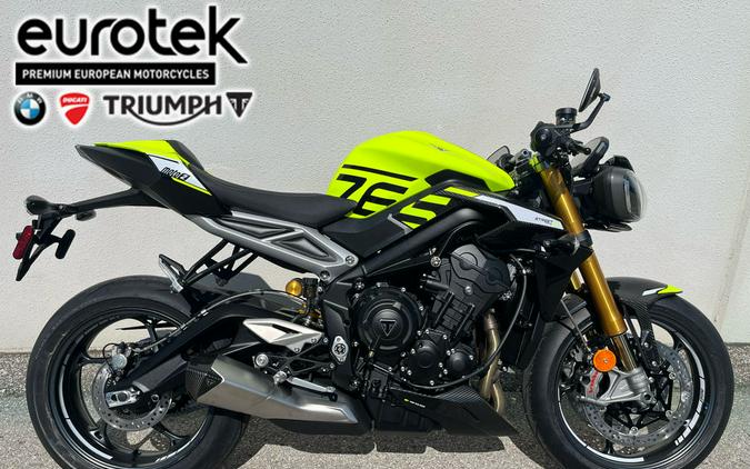 2024 Triumph Street Triple 765 Moto2 Edition Racing Yellow