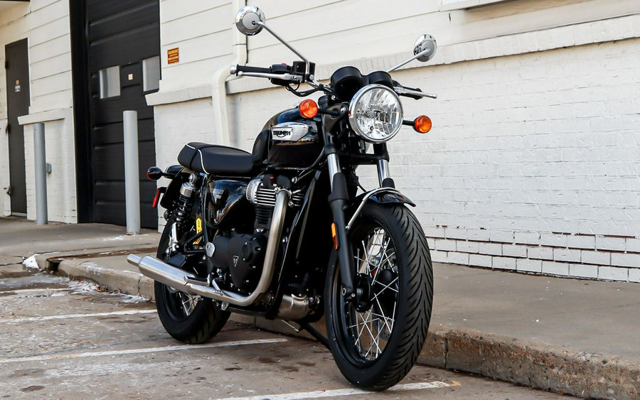 2024 Triumph Bonneville T100 Jet Black