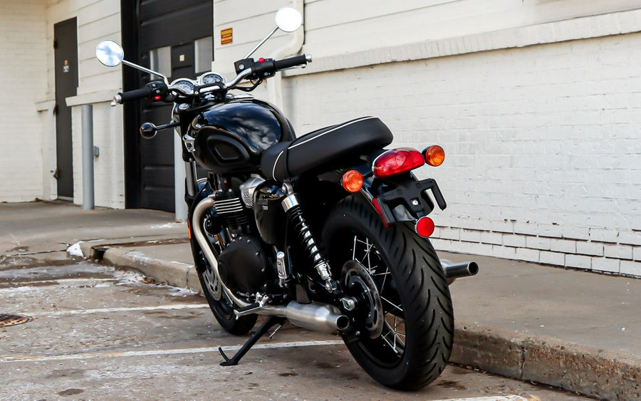 2024 Triumph Bonneville T100 Jet Black