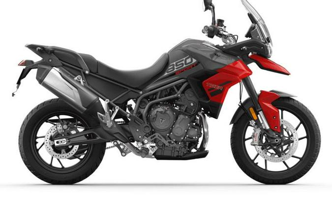 2023 Triumph Tiger 850 Sport Graphite Diablo Red