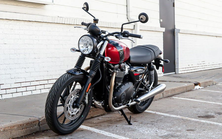 2024 Triumph Speed Twin 900 Carnival Red/Phantom Black