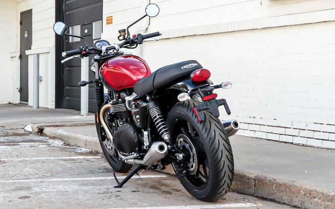 2024 Triumph Speed Twin 900 Carnival Red/Phantom Black