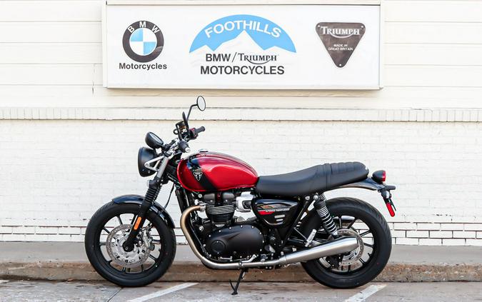 2024 Triumph Speed Twin 900 Carnival Red/Phantom Black