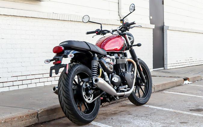 2024 Triumph Speed Twin 900 Carnival Red/Phantom Black