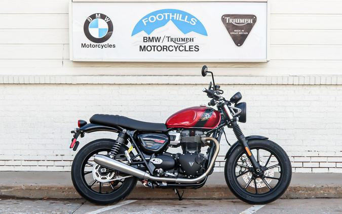 2024 Triumph Speed Twin 900 Carnival Red/Phantom Black