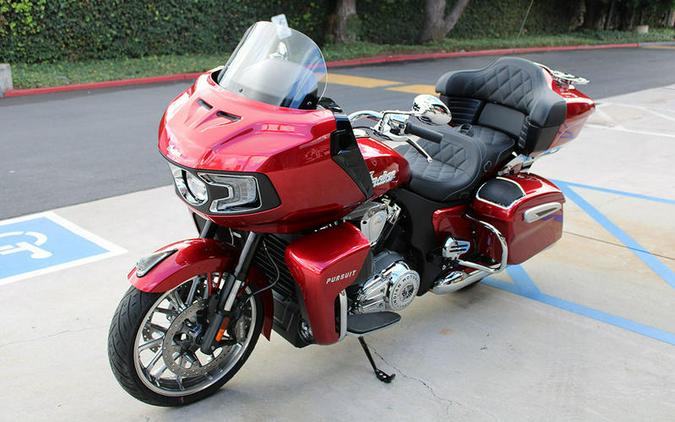 2024 Indian Motorcycle® Pursuit® Limited® with PowerBand Audio Package Sunset Red Metallic