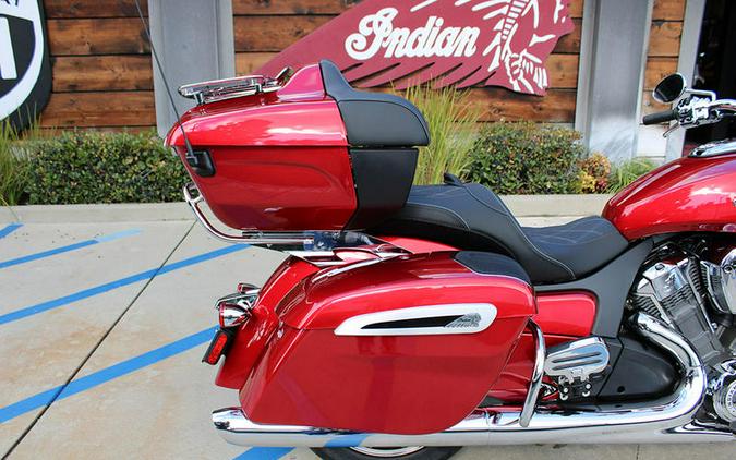 2024 Indian Motorcycle® Pursuit® Limited® with PowerBand Audio Package Sunset Red Metallic