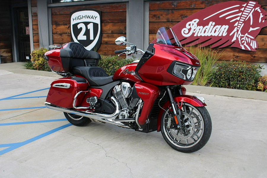 2024 Indian Motorcycle® Pursuit® Limited® with PowerBand Audio Package Sunset Red Metallic