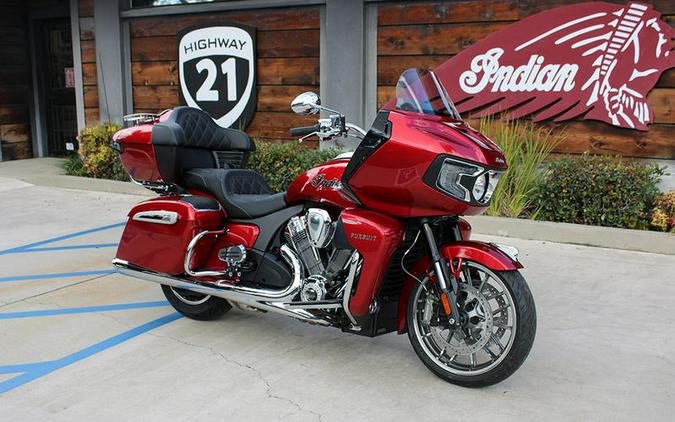 2024 Indian Motorcycle® Pursuit® Limited® with PowerBand Audio Package Sunset Red Metallic