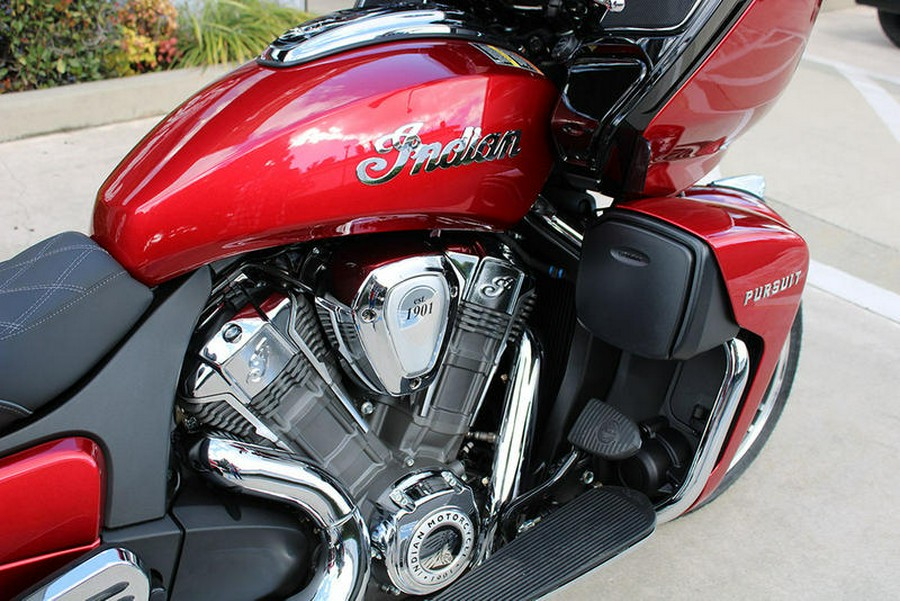 2024 Indian Motorcycle® Pursuit® Limited® with PowerBand Audio Package Sunset Red Metallic