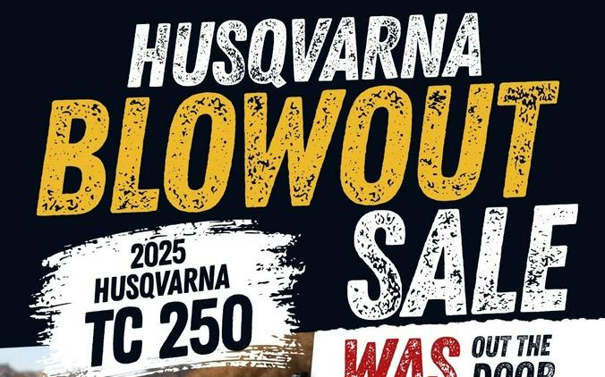 2025 Husqvarna TC 250