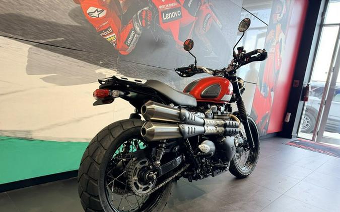 2018 Triumph Street Scrambler Korosi RedFrozen Silver