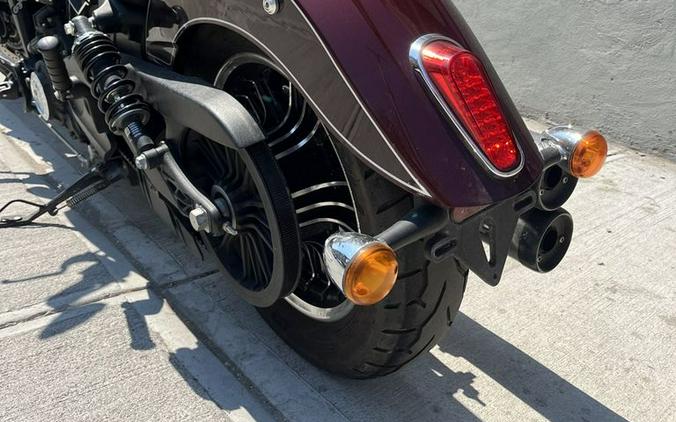 2021 Indian Motorcycle® Scout® Thunder Black