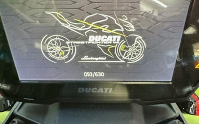 2023 DUCATI Steetfighter V4 Lamborghini Livery