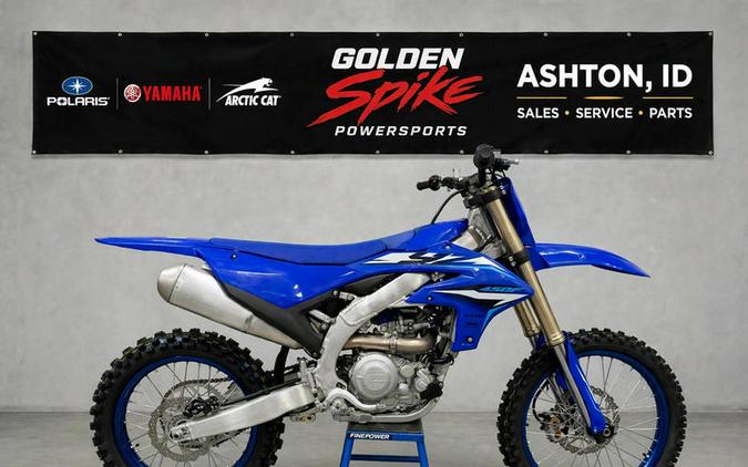2026 Yamaha YZ450F Team Yamaha Blue