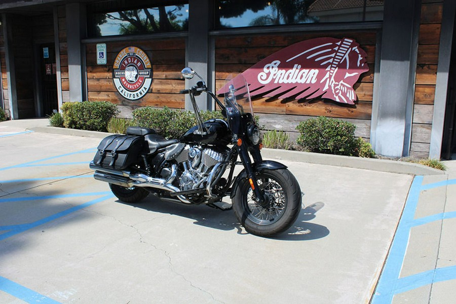 2022 Indian Motorcycle® Super Chief® Dark Horse® Black Metallic