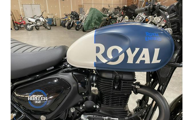 2024 Royal Enfield HUNTER 350 - REBEL BLUE