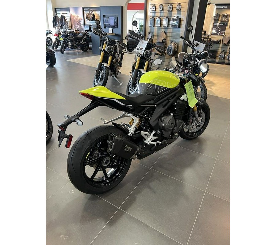 2026 Triumph Speed Triple 1200 RX Triumph Performance Yellow