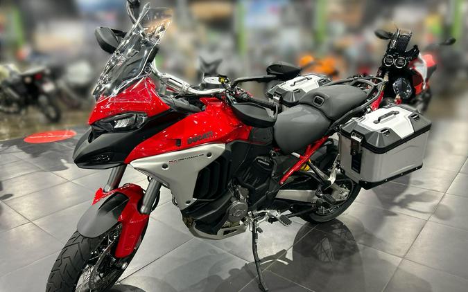 2025 Ducati MULTISTRADA V4 RALLY TRAVEL & RADAR SPOKED WHEELS
