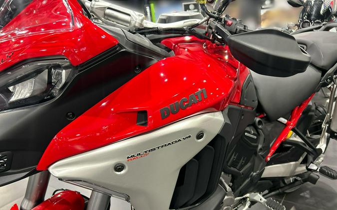 2025 Ducati MULTISTRADA V4 RALLY TRAVEL & RADAR SPOKED WHEELS