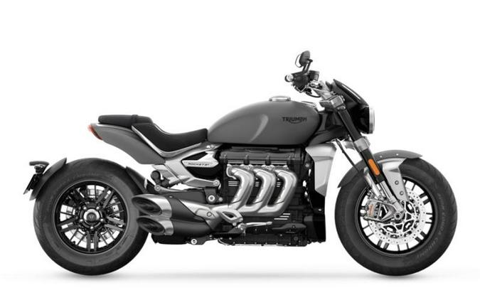 2023 Triumph Rocket 3 R Matte Silver Ice