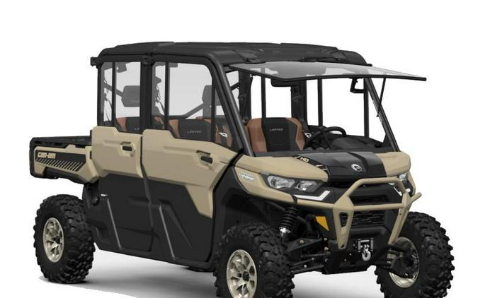 2024 Can-Am® Defender MAX Limited HD10 Desert Tan & Timeless Black